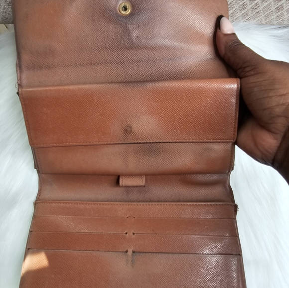 AUTHENTIC Louis Vuitton Portefeuille International Brown Monogram long wallet - Picture 11 of 13